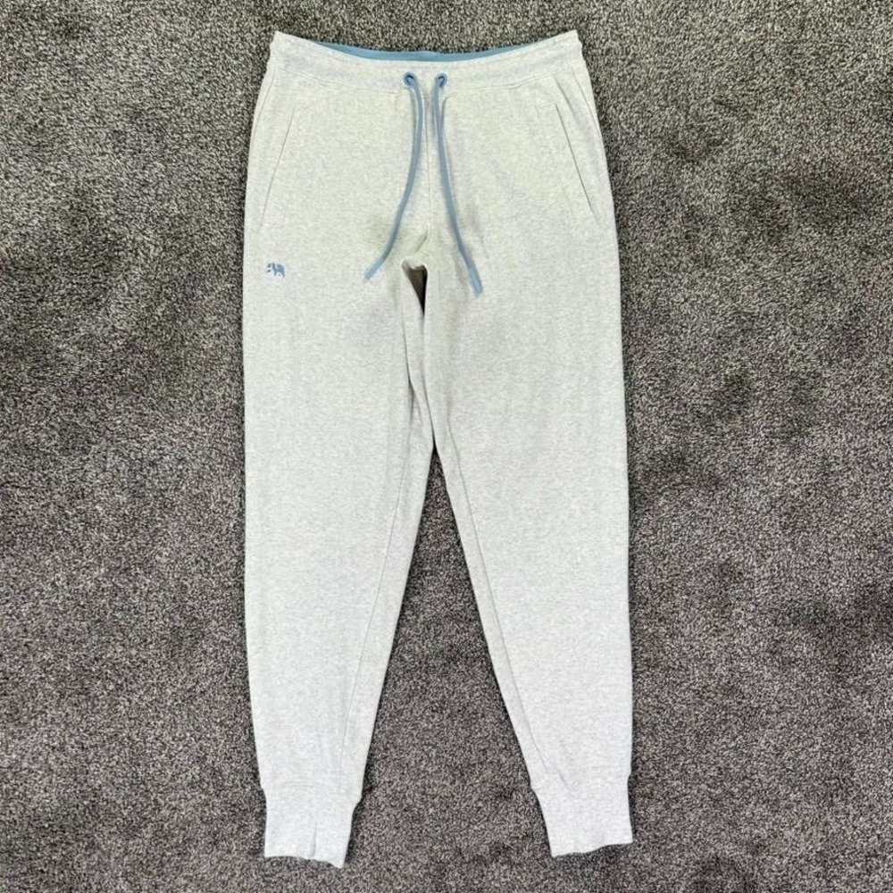 The Normal Brand Puremeso Jogger Pants Womens Small Heather Gray Athleisure